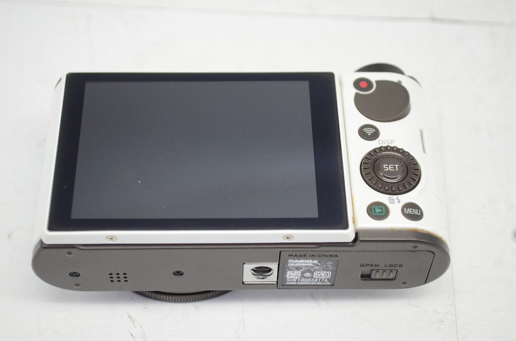 訳あり品 CASIO カシオ HIGH SPEED EXILIM EX-ZR3000 コンパクトデジタルカメラ ホワイト 元箱付 251002aa