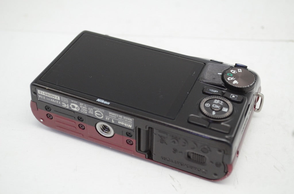 ジャンク品 Nikon ニコン 1 J2 ボディ ミラーレス一眼カメラ レッド 250930v