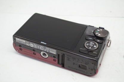 ジャンク品 Nikon ニコン 1 J2 ボディ ミラーレス一眼カメラ レッド 250930v