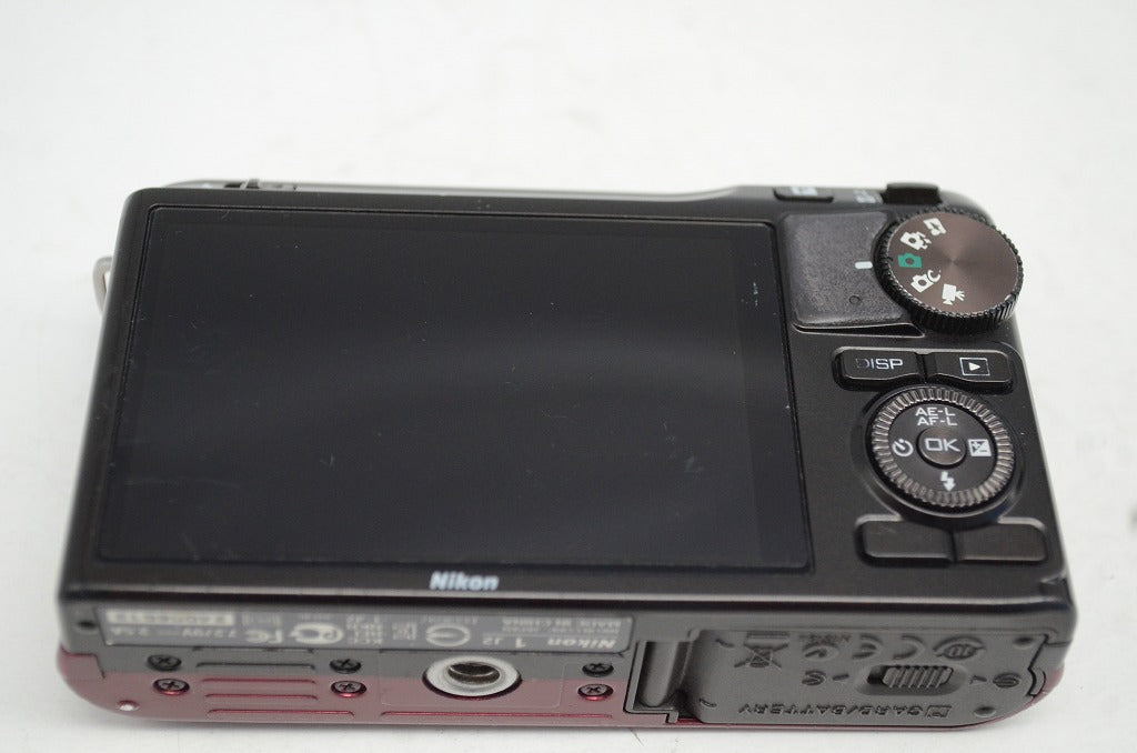 ジャンク品 Nikon ニコン 1 J2 ボディ ミラーレス一眼カメラ レッド 250930v