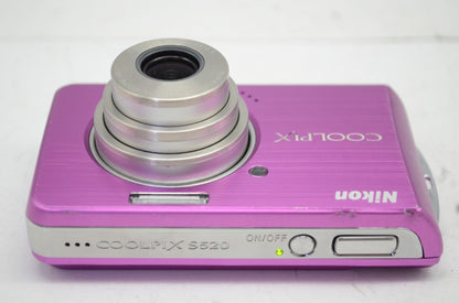 Nikon ニコン COOLPIX S520 コンパクトデジタルカメラ マゼンタ 250930al