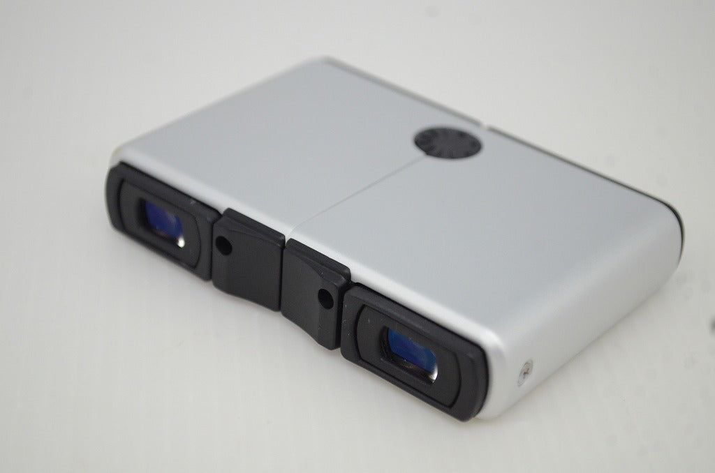 美品 PENTAX ペンタックス FLABINO FB-10 双眼鏡 シルバー 元箱付 251210ag