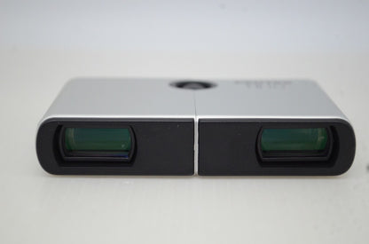 美品 PENTAX ペンタックス FLABINO FB-10 双眼鏡 シルバー 元箱付 251210ag