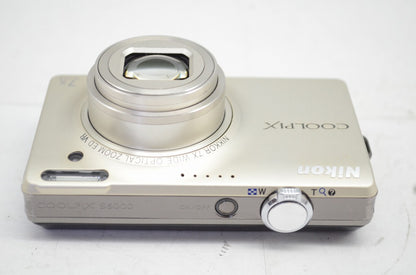 訳あり品 Nikon ニコン COOLPIX S6000 コンパクトデジタルカメラ シャンパンシルバー 250926v
