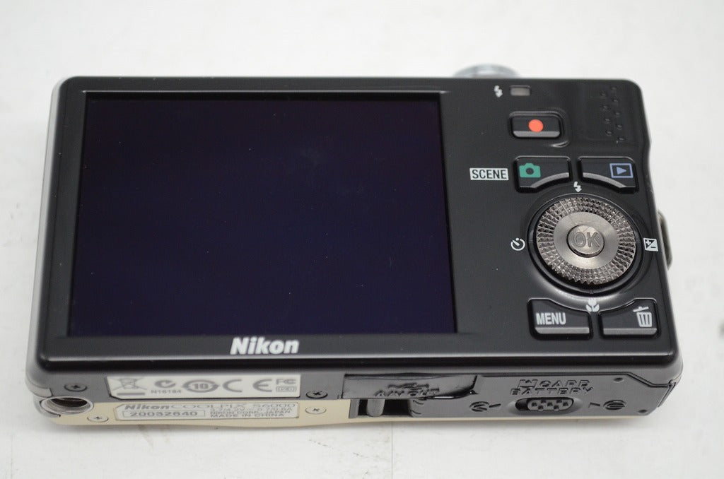 訳あり品 Nikon ニコン COOLPIX S6000 コンパクトデジタルカメラ シャンパンシルバー 250926v