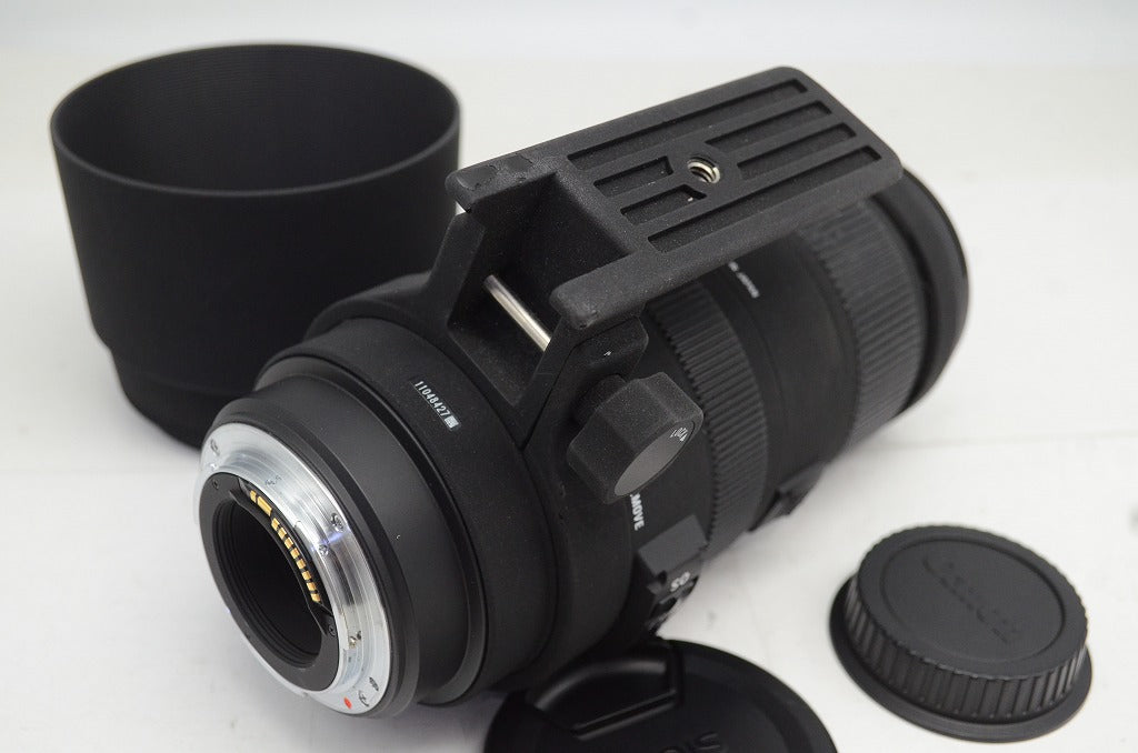 SIGMA シグマ AF APO 120-400mm F4.5-5.6 DG OS HSM Canon キヤノン EFマウント ズームレンズ フード付 251003o