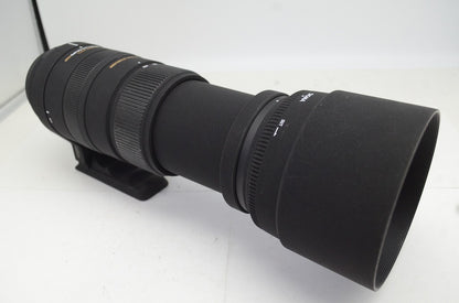 SIGMA シグマ AF APO 120-400mm F4.5-5.6 DG OS HSM Canon キヤノン EFマウント ズームレンズ フード付 251003o