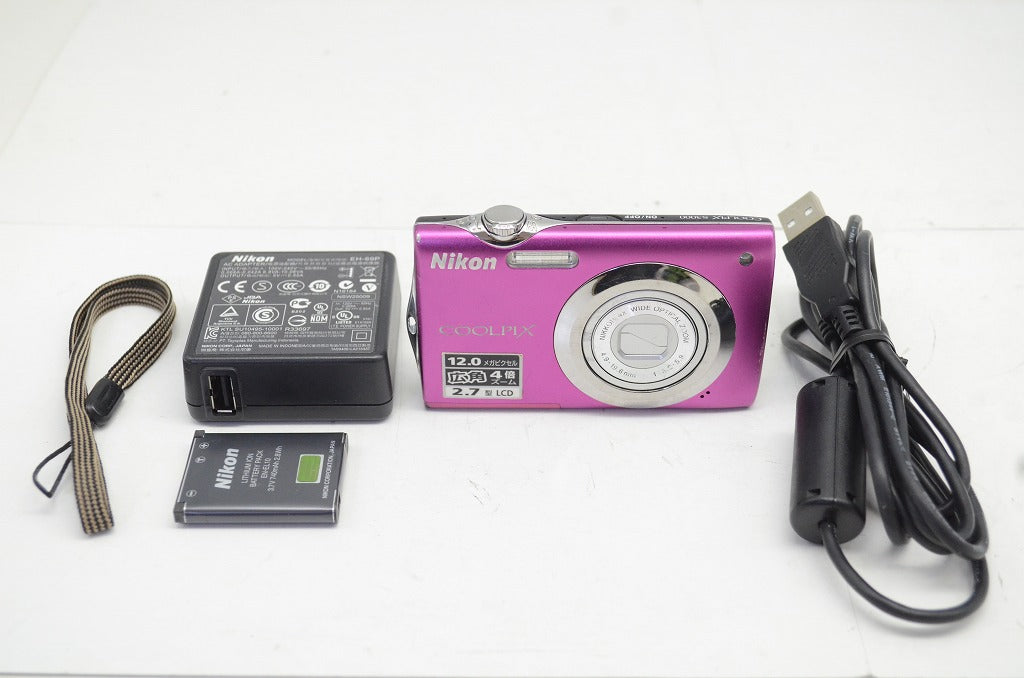Nikon ニコン COOLPIX S3000 コンパクトデジタルカメラ ピンク 251002c