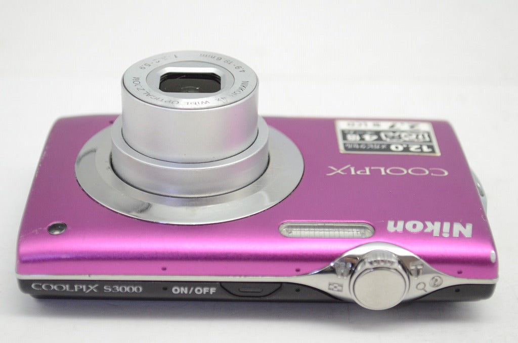 Nikon ニコン COOLPIX S3000 コンパクトデジタルカメラ ピンク 251002c
