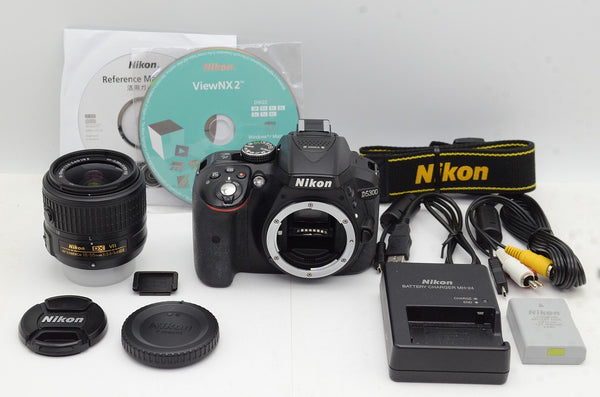 良品 Nikon ニコン D5300 + AF-S DX 18-55mm VR II レンズキット デジタル一眼レフカメラ 240904f