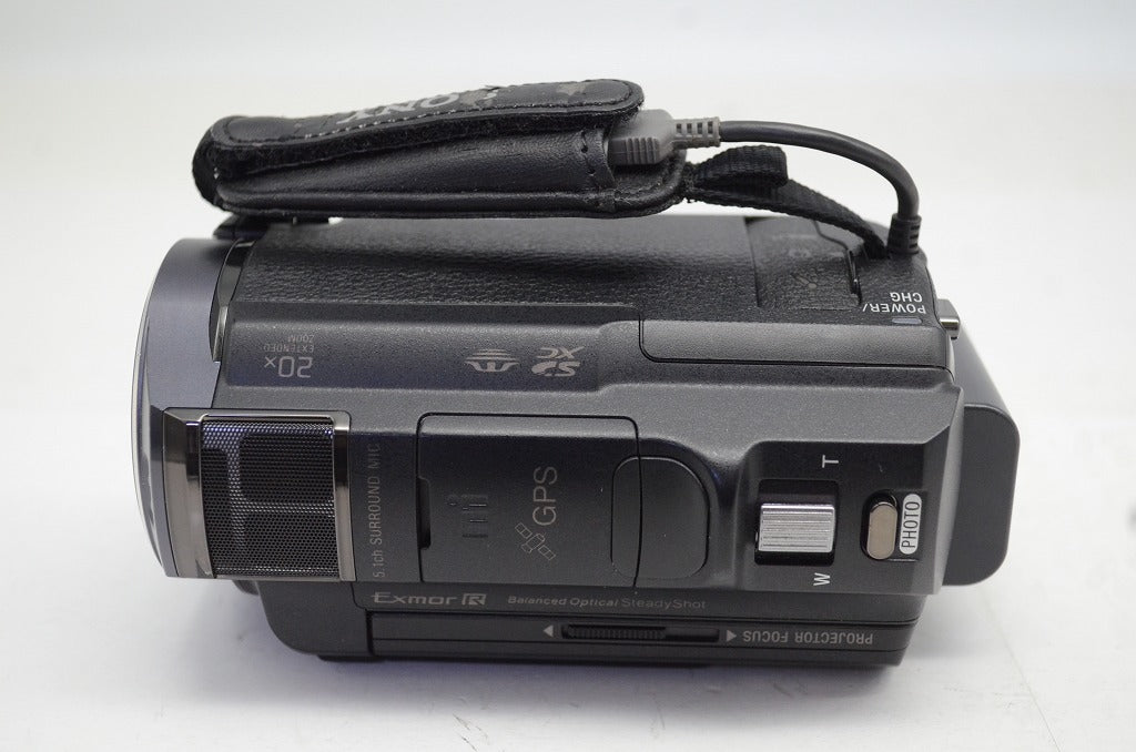 美品 SONY ソニー デジタルビデオカメラ HANDYCAM HDR-PJ630V ブラック 251002a