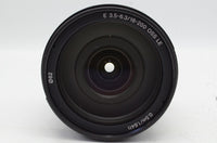 美品 SONY E 18-200mm F3.5-6.3 OSS LE SEL18200LE APS-C Eマウント ミラーレス用 240909i