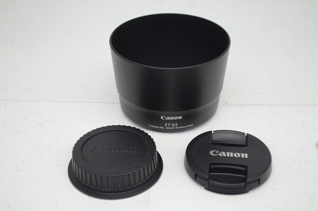美品 Canon キヤノン EF-S 55-250mm F4-5.6 IS STM APS-C ズームレンズ 別売りフード付 251003af