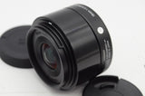 美品 SIGMA シグマ Art 19mm F2.8 DN マイクロフォーサーズ 単焦点レンズ ブラック 240909q