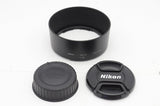 美品 Nikon ニコン AF-S NIKKOR 50mm F1.4G フルサイズ 単焦点レンズ フード付 240909o