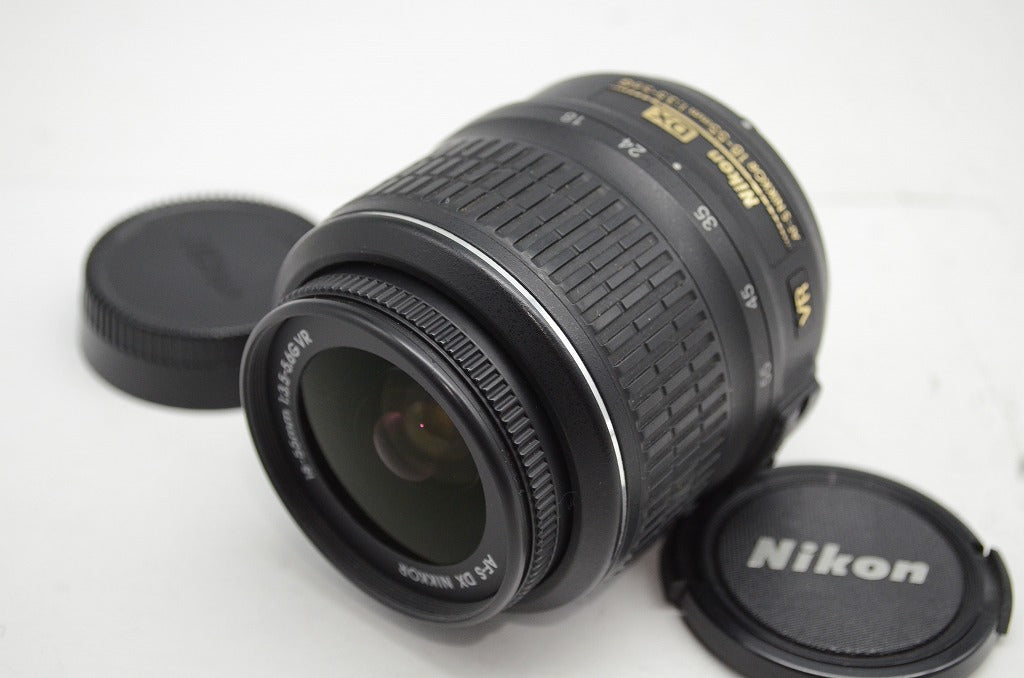 Nikon ニコン AF-S DX NIKKOR 18-55mm F3.5-5.6G VR APS-C ズームレンズ 251003ab