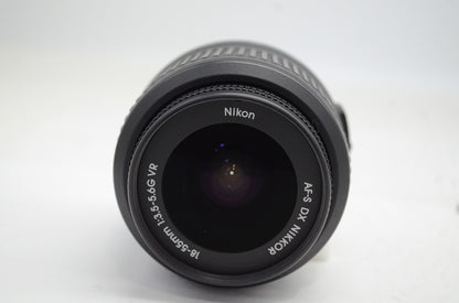 Nikon ニコン AF-S DX NIKKOR 18-55mm F3.5-5.6G VR APS-C ズームレンズ 251003ab