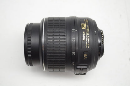 Nikon ニコン AF-S DX NIKKOR 18-55mm F3.5-5.6G VR APS-C ズームレンズ 251003ab
