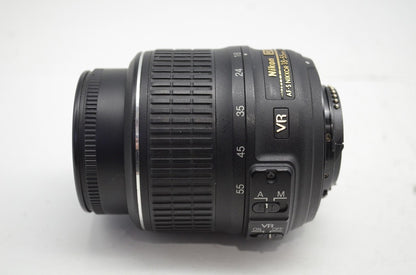 Nikon ニコン AF-S DX NIKKOR 18-55mm F3.5-5.6G VR APS-C ズームレンズ 251003ab