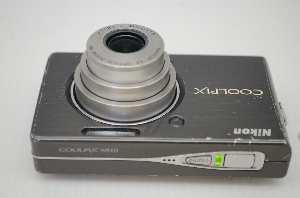 Nikon COOLPIX S510 Compact Digital Camera Urban Black 251215m