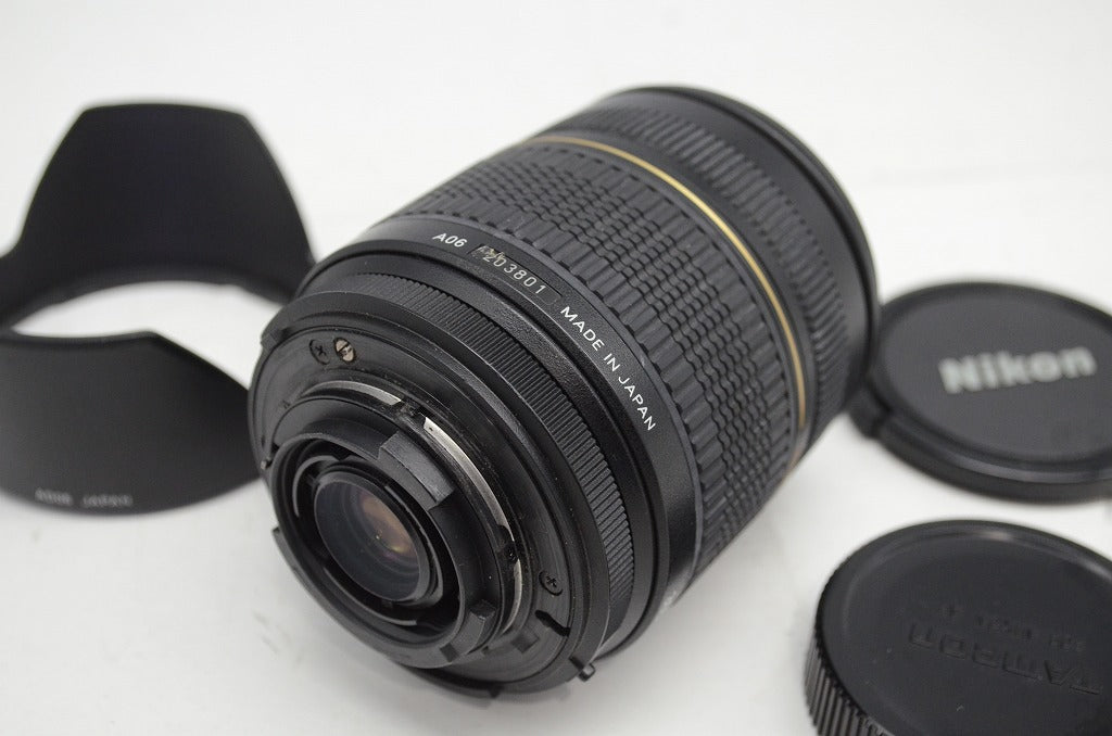訳あり品 TAMRON AF 28-300mm F3.5-6.3 XR LD Aspherical IF MACRO A06 Nikon Fマウント ズームレンズ フード付 251003aa