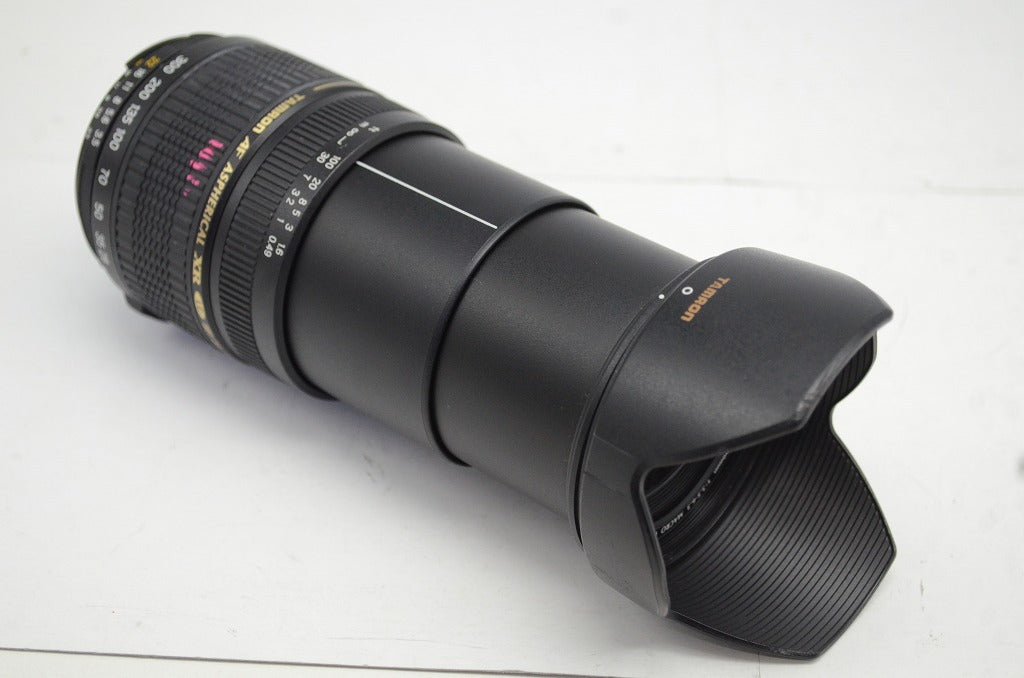 訳あり品 TAMRON AF 28-300mm F3.5-6.3 XR LD Aspherical IF MACRO A06 Nikon Fマウント ズームレンズ フード付 251003aa
