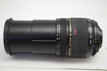 訳あり品 TAMRON AF 28-300mm F3.5-6.3 XR LD Aspherical IF MACRO A06 Nikon Fマウント ズームレンズ フード付 251003aa