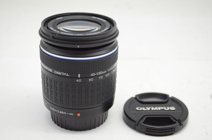 美品 OLYMPUS オリンパス ZUIKO DIGITAL ED 40-150mm F4-5.6 フォーサーズ ズームレンズ 251003s