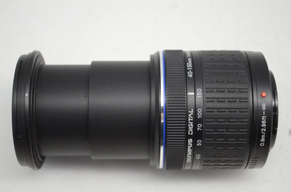 美品 OLYMPUS オリンパス ZUIKO DIGITAL ED 40-150mm F4-5.6 フォーサーズ ズームレンズ 251003s