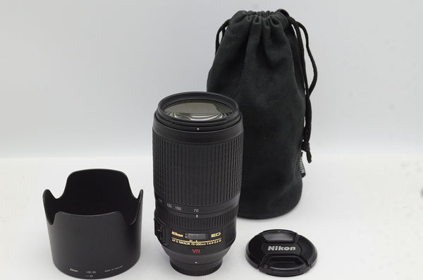 訳あり品 Nikon AF-S VR ZOOM NIKKOR 70-300mm F4.5-5.6G IF ED Fマウント ズームレンズ 240907p