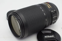 訳あり品 Nikon AF-S VR ZOOM NIKKOR 70-300mm F4.5-5.6G IF ED Fマウント ズームレンズ 240907p