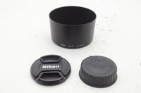 Nikon ニコン AF-S DX NIKKOR 55-300mm F4.5-5.6G ED VR APS-C ズームレンズ フード付 250419am