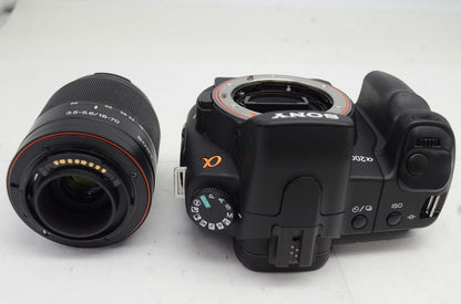 SONY ソニー α200 レンズキット DSLR-A200K (DT 18-70mm F3.5-5.6 SAL1870) デジタル一眼レフカメラ 251003y