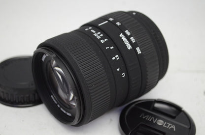 良品 SIGMA シグマ 55-200mm f4-5.6 DC PENTAX ペンタックス Kマウント APS-C ズームレンズ フード付 251006c