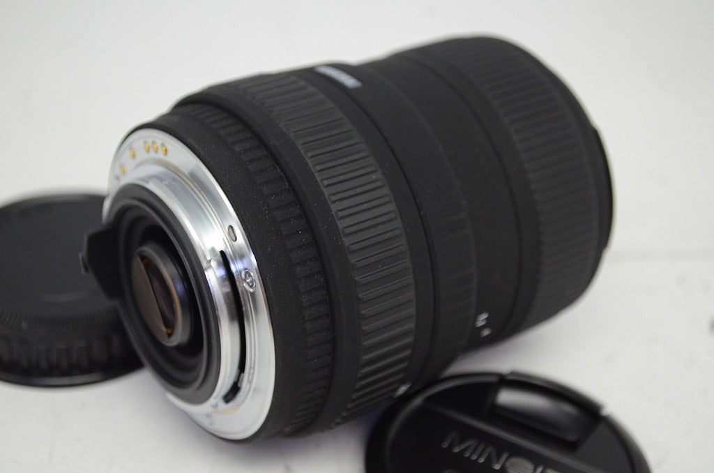 良品 SIGMA シグマ 55-200mm f4-5.6 DC PENTAX ペンタックス Kマウント APS-C ズームレンズ フード付 251006c