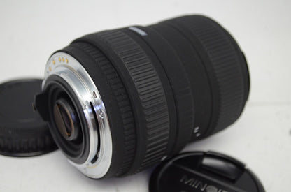 良品 SIGMA シグマ 55-200mm f4-5.6 DC PENTAX ペンタックス Kマウント APS-C ズームレンズ フード付 251006c