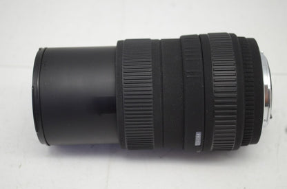良品 SIGMA シグマ 55-200mm f4-5.6 DC PENTAX ペンタックス Kマウント APS-C ズームレンズ フード付 251006c