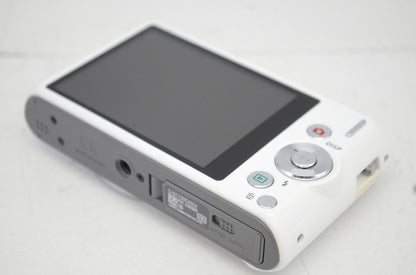 美品 CASIO カシオ EXILIM EX-ZS190 コンパクトデジタルカメラ ホワイト 251008ad