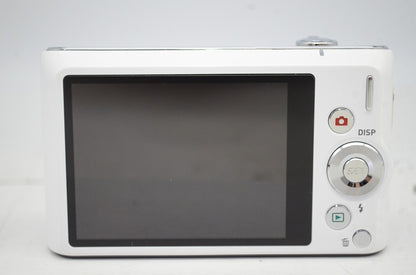 美品 CASIO カシオ EXILIM EX-ZS190 コンパクトデジタルカメラ ホワイト 251008ad