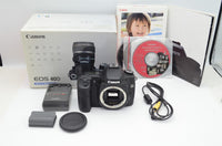 美品 Canon キヤノン EOS 40D ボディ デジタル一眼レフカメラ 元箱付 250421d
