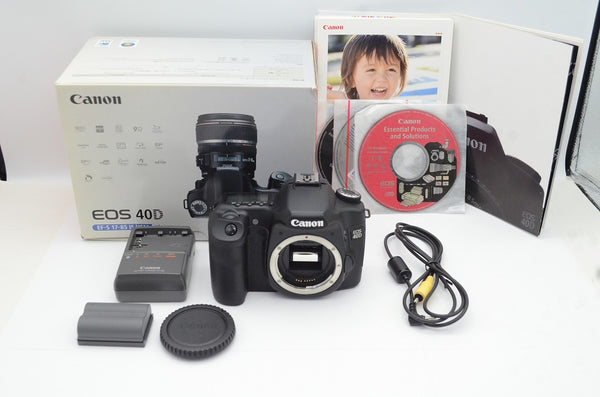 美品 Canon キヤノン EOS 40D ボディ デジタル一眼レフカメラ 元箱付 250421d