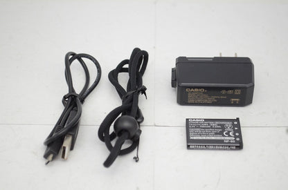 美品 CASIO カシオ EXILIM EX-ZS190 コンパクトデジタルカメラ ホワイト 251008ad