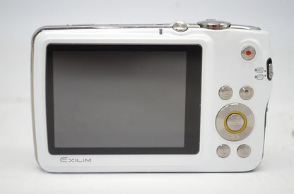 美品 CASIO カシオ HIGH SPEED EXILIM EX-FS10 ホワイト コンパクトデジタルカメラ 251007c