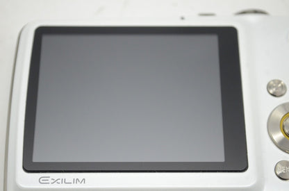 美品 CASIO カシオ HIGH SPEED EXILIM EX-FS10 ホワイト コンパクトデジタルカメラ 251007c