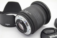 SIGMA シグマ 17-70mm F2.8-4.5 DC MACRO Nikon Fマウント APS-C ズームレンズ フード付 250420q