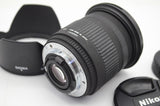 SIGMA シグマ 17-70mm F2.8-4.5 DC MACRO Nikon Fマウント APS-C ズームレンズ フード付 250420q