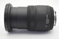 SIGMA シグマ 17-70mm F2.8-4.5 DC MACRO Nikon Fマウント APS-C ズームレンズ フード付 250420q