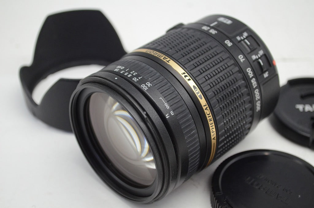 TAMRON AF 28-300mm F3.5-6.3 XR Di VC LD ASPHERICAL IF MACRO A20 Canon EFマウント ズームレンズ フード付 251008x