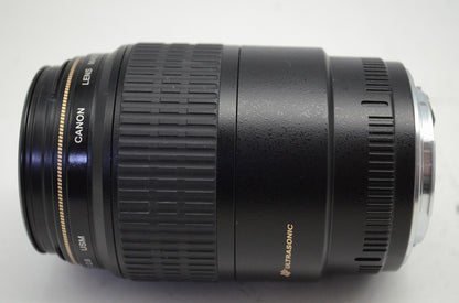 Canon キヤノン EF 100mm F2.8 MACRO USM フルサイズ 単焦点レンズ フード付 251008p