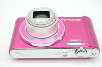 美品 CASIO カシオ EXILIM EX-ZS190 コンパクトデジタルカメラ ピンク 元箱付 250421a